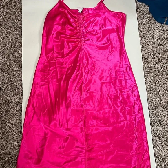 Maxi pink slip dress - Picture 7 of 7